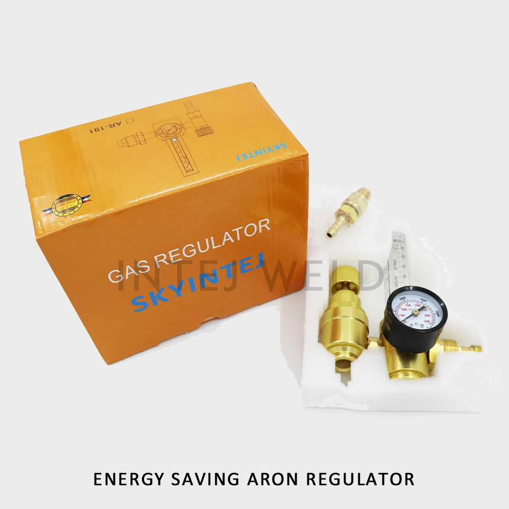 Energy Saving Argon Ar Gas Regulator with Pressure Gauge and Flowmeter