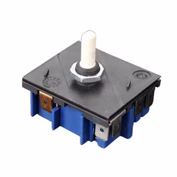 Regulador de energía negro y azul 250V/110V para cocinar